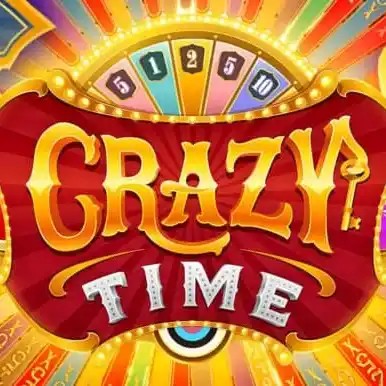Live Dealer logo of Crazy Time from Evolution at Dragon Casino