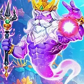 Official Crash Games logo: Poseidon's Secret 2 by KA Gaming at Dragon Casino