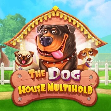 The Dog House Multihold online game logo by Pragmatic Play on dragoncasino.de