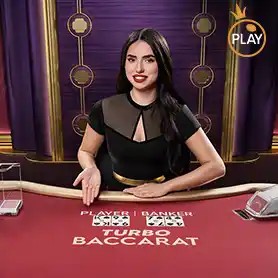 Turbo Baccarat game by Pragmatic Play – logo hosted on Dragon Casino